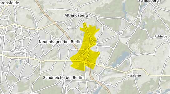 Immobilienpreisekarte Fredersdorf Vogelsdorf
